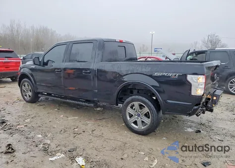 2019 Ford F150 Supercrew z USA, uszkodzony, nr VIN 1FTFW1E44KFC13625